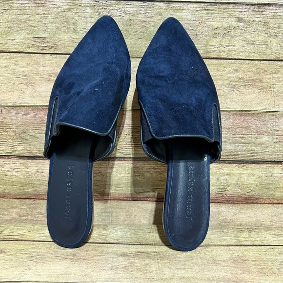 Jenni Kayne Blue Suede Mules - Picture 6 of 8